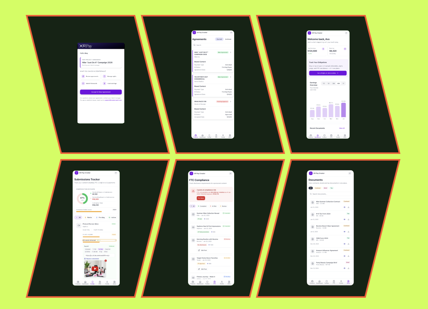USER RESEARCH — app screens